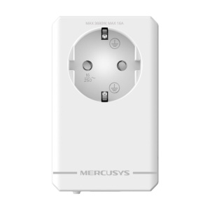 Adaptor Powerline Mercusys MP500P, 1000 Mbits, Plug Play, cu priza integrata - Img 2