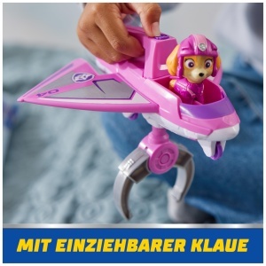 Aeronava de salvare PAW Patrol - Skye cu figura si accesorii, 18 cm - Img 4
