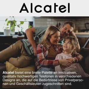 ALCATEL E260 - Telefon DECT fara fir - Design compact - Ecran mare iluminat din spate - Hands-free - Functie de blocare a apelurilor nedorite - Negru - Img 7