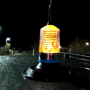 Antena CB PNI Trucker 9000, 140 cm, 1000 W, LED, inox - Img 3