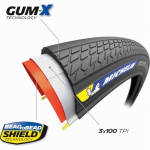 Anvelope Michelin Power Adventure 700x30, Tractiune excelenta, Durabilitate - Img 4