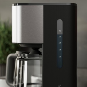Aparat de cafea complet automat AEG Deli 3 CM3-1-3buc - Ulcior de sticla - 12 cani - Putere 11000 W - Sistem anti-picurare - Oprire automata - Filtru  - Img 3