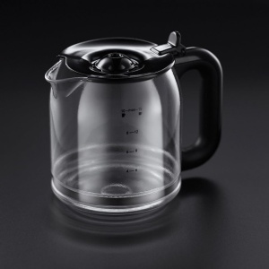 Aparat de cafea Russell Hobbs [temporizator digital, cap de dus pentru extractie si aroma optime] Buckingham (max 10 cani, ulcior de sticla de 1,25 l, placa de incalzire, 1000 W) Filtru de cafea 20680-56 - Img 7