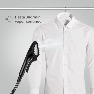 Aparat de calcat vertical Ufesa Steamy Pad 1580W 9 trepte de abur rezervor 135L ecran LCD - Img 3