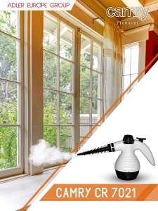 Aparat de curatat cu abur ADLER Camry, putere maxima 1500 W, rezervor de apa de 350 ml - Img 5