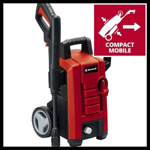 Aparat de curatat cu inalta presiune Einhell TC-HP 130 (1.500 wati, max. 130 bari, sistem modular de cuplare rapida, inclusiv furtun de inalta presiune, pistol, lance, diverse duze, perie, recipient de pulverizare) - Img 4