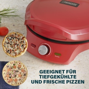 Aparat de facut pizza Princess 115007, 32 cm, termostat ajustabil, multifunctional - Img 4