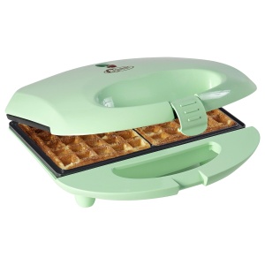 Aparat de facut vafe Bestron ASW401 Retro Design 700W Mint