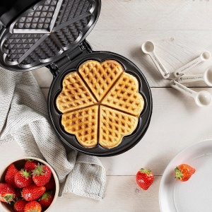 Aparat de facut waffe Tristar WF-1160, 700W, inox, 5 waffe - Img 2
