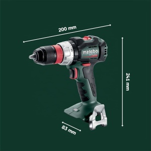 Aparat de gaurit cu acumulator Metabo BS 18 LT BL Q, 18 V, motor fara perii, cu sistem rapid de schimbare - Img 5