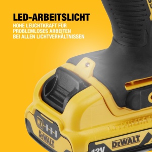Aparat de gaurit si insurubat DEWALT DCD706D2, 12V, 2.0Ah, motor burstenlos - Img 9