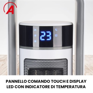 Aparat de incalzit Ardes AR4P20 Oblivion, 2000W, oscilatie verticala, telecomanda - Img 6