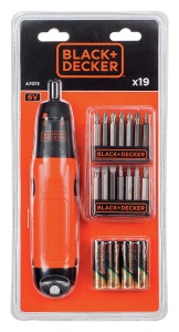 Aparat de insurubat cu acumulator BlackDecker A7073, 19 piese, putere mare - Img 2