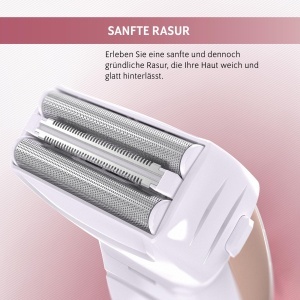 Aparat de ras pentru femei Wahl Shave Smooth, acumulator, 120 min autonomie - Img 3