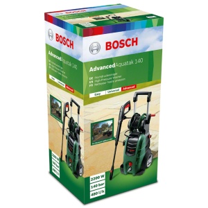 Aparat de spalat cu presiune Bosch AdvancedAquatak 140 - 2100 wati, 140 bari, 450 l/h, optiuni versatile de curatare, compartiment de depozitare, inclusiv accesorii - Img 8