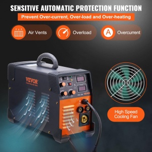 Aparat de sudura VEVOR MIG-250 3-in-1 IGBT Tehnologie Portabil 84kg - Img 6