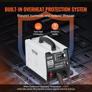 Aparat de sudura VEVOR PRO, 1.8 kW, 7 moduri de sudura, pentru reparatii caroserie - Img 5