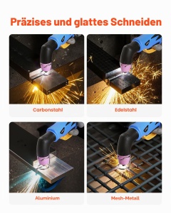 Aparat de taiat cu plasma VEVOR CUT-65, 65 A, IGBT, Digital, 2T4T - Img 3