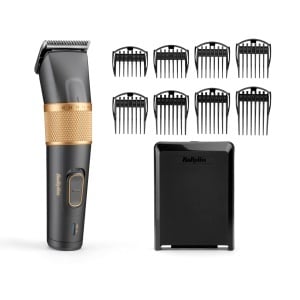 Aparat de tuns BaByliss Graphite Precision, 8 piepteni, 40 lungimi de taiere, acumulator lithium-ion