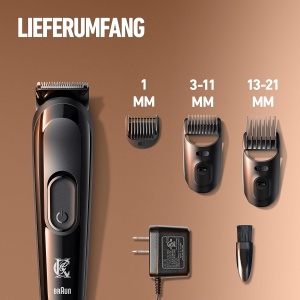 Aparat de tuns barba King C. Gillette, kablos, 3 kamma, 50 minute autonomie - Img 3