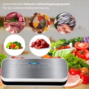 Aparat de vidat NutriChef Seal, 110W, compact, cu accesorii - Img 6