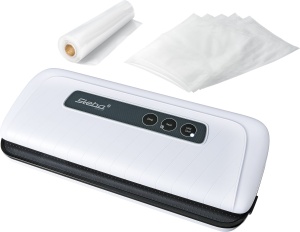 Aparat de vidat Steba VK 4 Alb Functie automata de sigilare Accesorii incluse