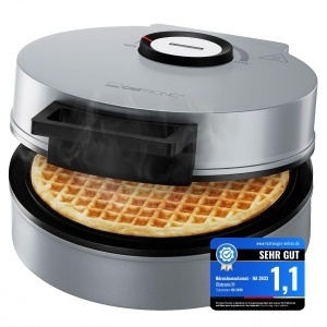 Aparat pentru clatite Clatronic HA 3833, 1200W, antiaderent, cu control braunare