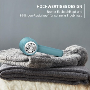 Aparat pentru indepartarea scamelor Rowenta Easy Care JA8002E0, autonomie 60 minute, albastru - Img 4
