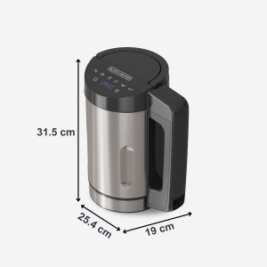 Aparat preparare supe BLACKDECKER BXSM1000E 1040W 16L 7 programe functie de mentinere la cald - Img 7