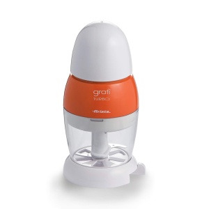 Ariete 439 Grati Turbo - Razatoare electrica care se transforma intr-o tava de branza cu dozator de masa - Capac de prospetime - Lama din otel inoxidabil - Img 1