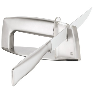 Ascutitor de cutite WMF Gourmet 1874436030 Otel inoxidabil Cromargan Discuri ceramice - Img 6