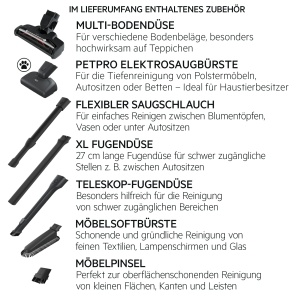 Aspirator AEG QX7 2in1, autonomie 50 min, design ergonomic - Img 2