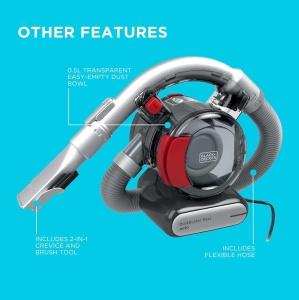 Aspirator auto BLACKDECKER PD1200AV-XJ cu 12V, 1.5 kg, 2.1 m furtun flexibil - Img 9