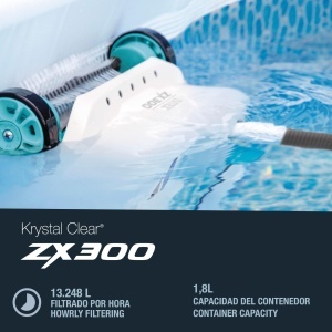 Aspirator automat de piscina Intex ZX300 Deluxe, 700 galora, 6.50m furtun - Img 5