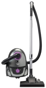 Aspirator Bestron ABG450SPE, 750W, LilaSilber, cu 3 saci si telescop de 94cm