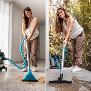 Aspirator Cecotec Conga CarpetClean 20000 MAX 1400W Wet Dry 22Kpa Rezervor 20L - Img 2