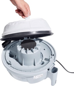 Aspirator comercial Nilfisk VP300 HEPA Basic (aspirator industrial cu filtru HEPA, sac filtru volum 10 l, putere de intrare 800 W, debit de aer 32 l/s), Advance - Img 3