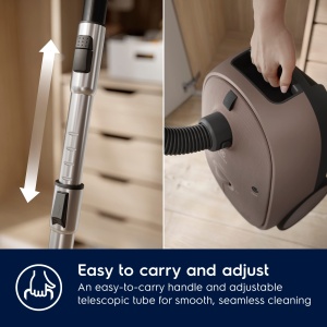 Aspirator cu sac Electrolux EB61C3WBL Walnussbraun performanta silentioasa - Img 7