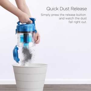 Aspirator cu sac fara filtru EUREKA WhirlWind, 3.7 kg, 960 W, albastru - Img 5