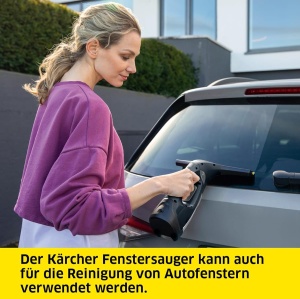 Aspirator de geamuri Karcher WV 2 Black Edition, 35 min autonomie, 2 duze - Img 7