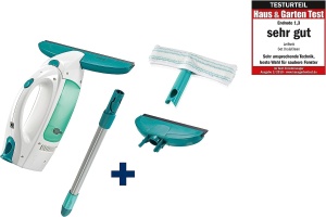 Aspirator de geamuri Leifheit Dry Clean, 28 cm, cu acumulator, sistem Click - Img 2