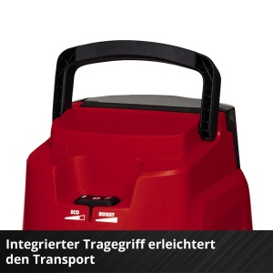 Aspirator Einhell TE-VC 3625 Li S-Solo 25L ECOBOOST Mode NegruRosu - Img 9