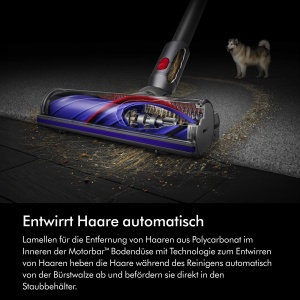Aspirator fara fir Dyson V8 Origin, 130 AW, autonomie 40 minute, tehnologie anti-impotmolire - Img 4