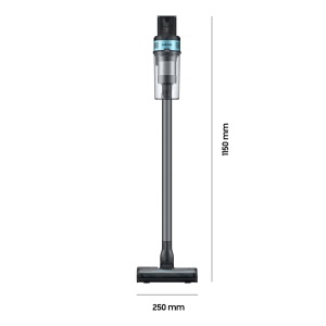 Aspirator fara fir Samsung Jet 75E PetPRO, 200 W, incl. perie pentru par de animale de companie Pet Tool si alte accesorii, menta, VS20B75BGR1/WD - Img 3