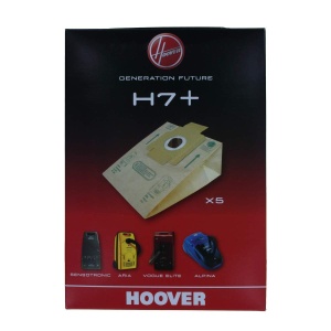 Aspirator Hoover H7, Beutel din hartie, 5 filtre, compatibil cu Alpina - Img 2