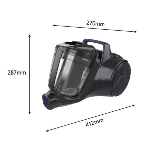 Aspirator Hoover HP1, beuteless, 700 W, capacitate 2L, design compact - Img 9