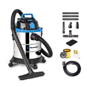 Aspirator industrial Vacmaster VQ1220SC 1250W 20L functie de suflare aspirare uscata si umeda