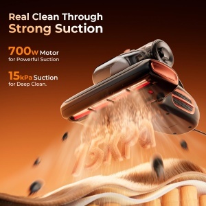 Aspirator JIGOO T600 cu UV, 700W, 99,9 eliminare alergeni - Img 2