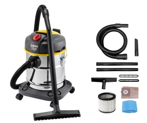 Aspirator Lavor Nasssauger WTP 20 X, 1400 W, Capacitate 20 l, Inox