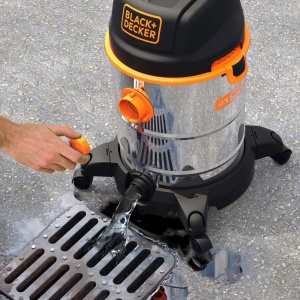 Aspirator multifunctional BLACKDECKER BXVC30XTDE 1600W 30L functie umeduscat priza integrata pentru scule electrice - Img 6